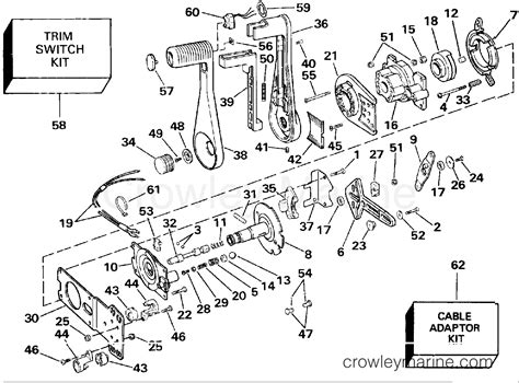 omc throttle control box diagram